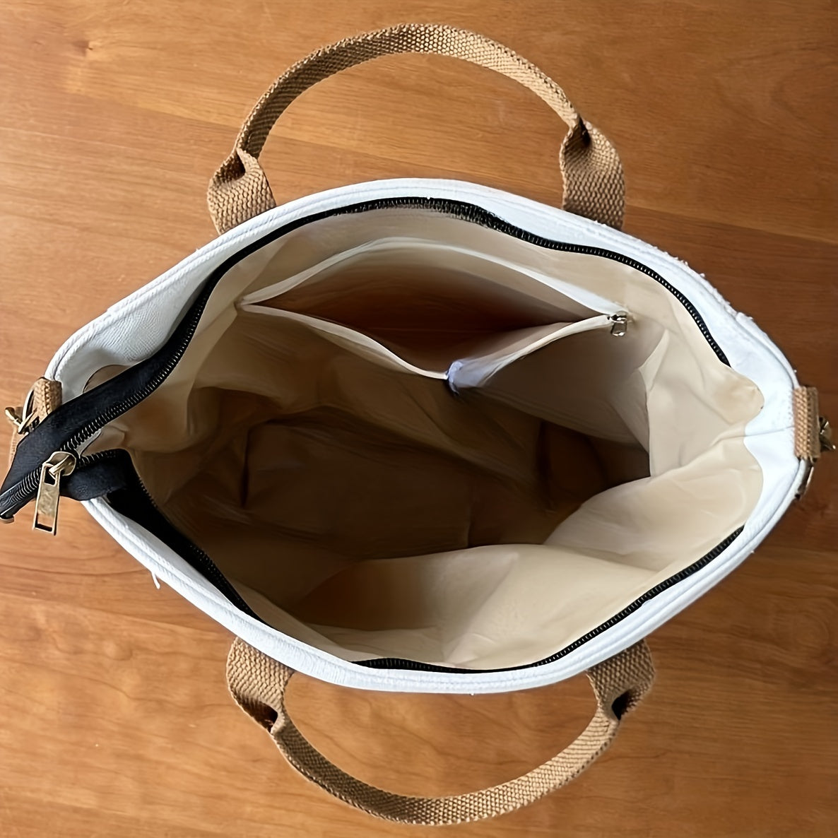 Thick Canvas School Tote Bag – Stylish & Durable Everyday Bag for Women