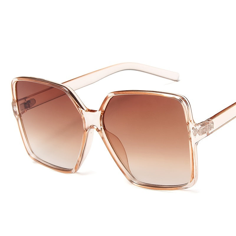 Fashionable Big Frame Gradient Sunglasses – Travel & Driving Ready