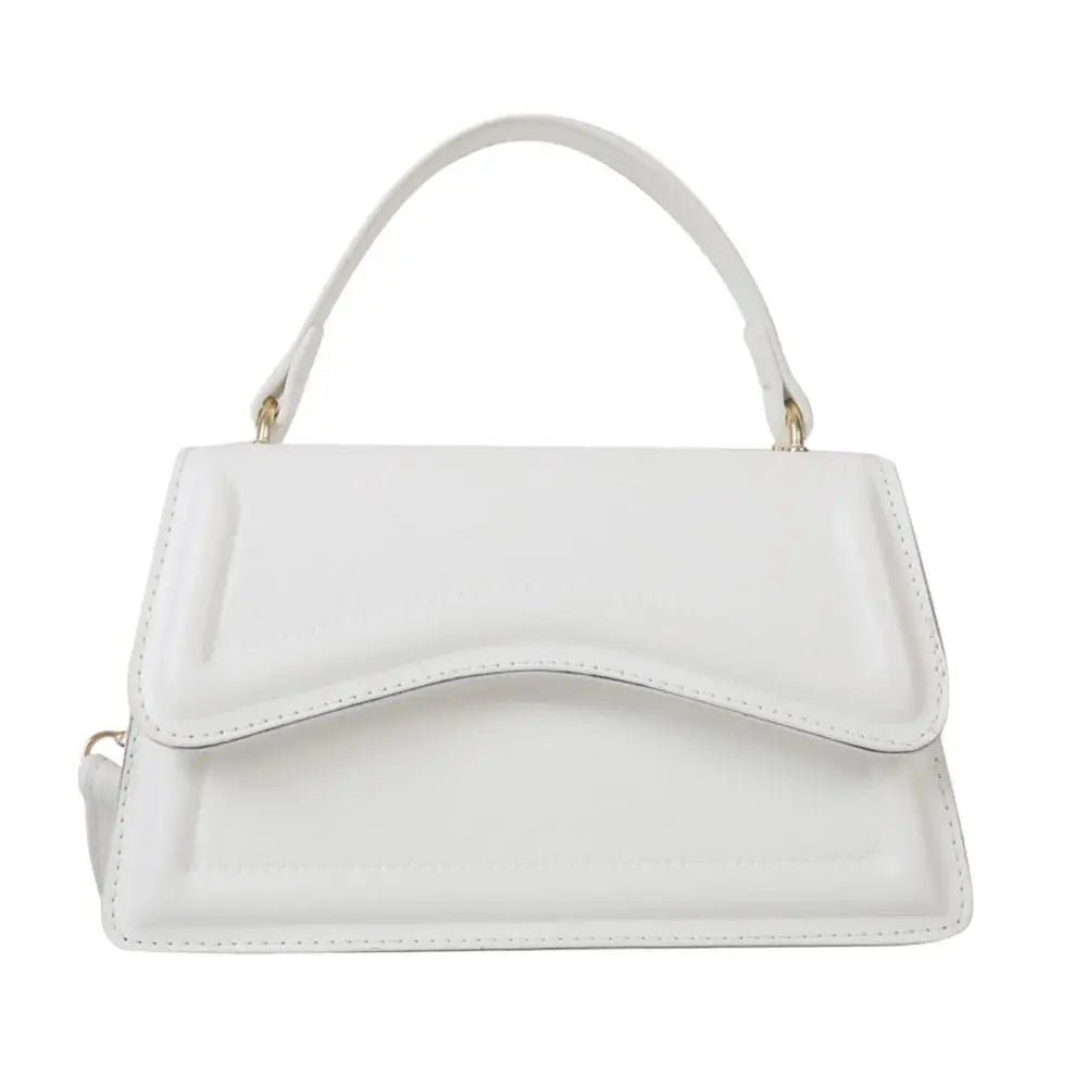 Elegant PU Leather Tote – Small Messenger Shoulder Bag for Ladies