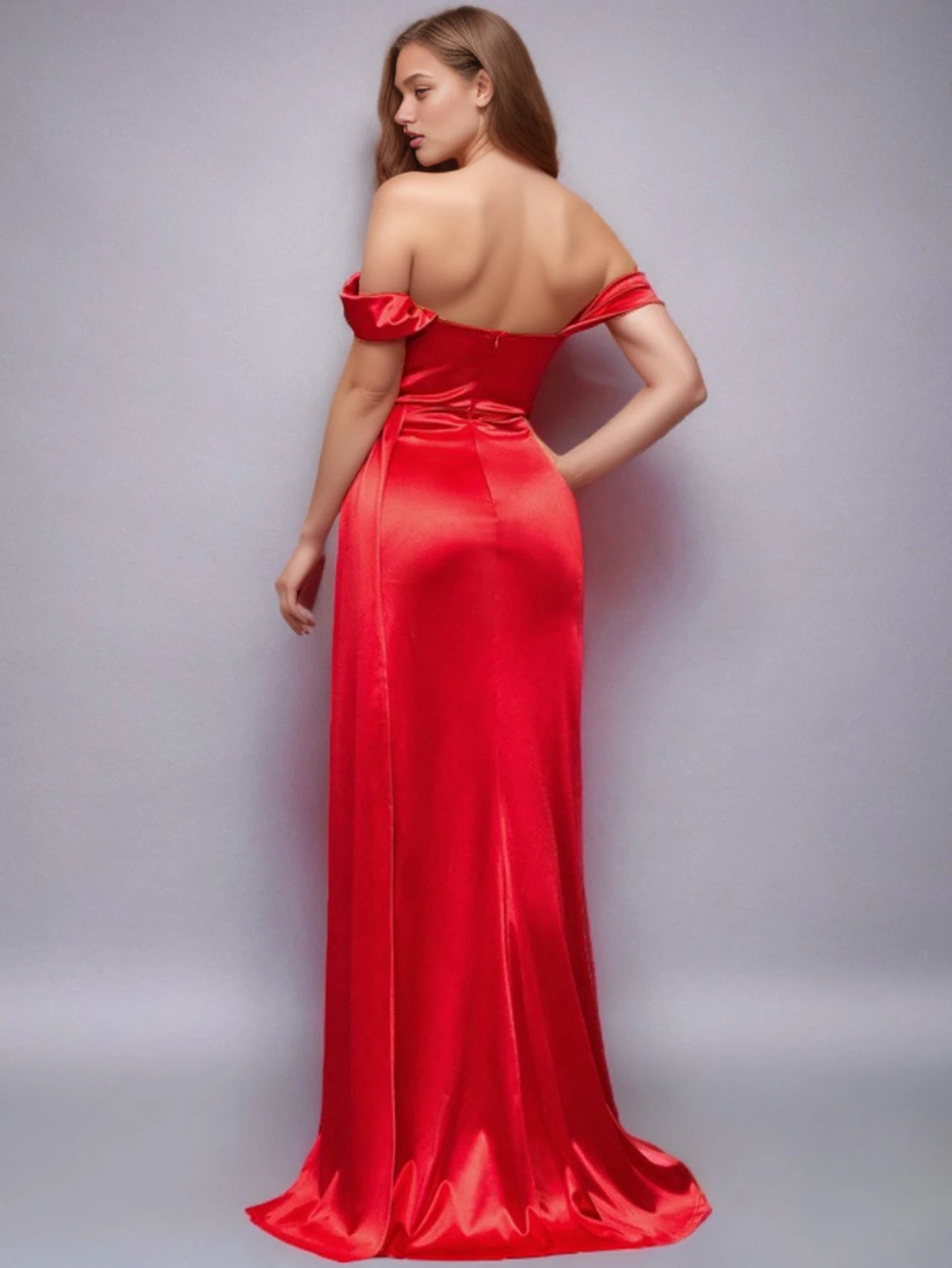Luxury Birthday Party Dress – Satin Slip Corset Gown for Women, Summer 2025