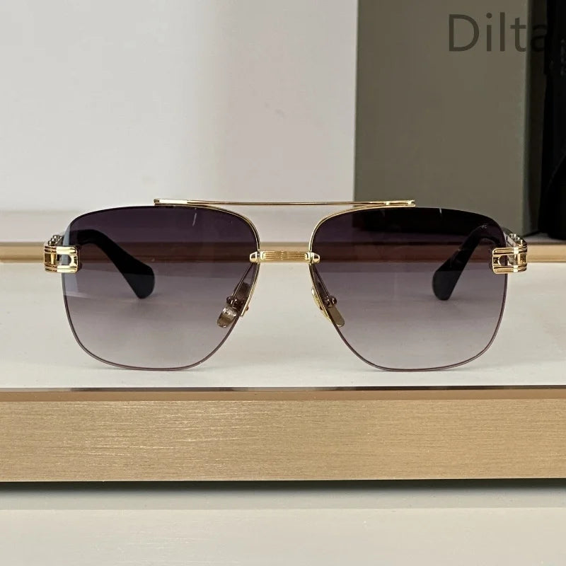 High-End Fashion Pilot Sunglasses – DILTA EVO ONE Men’s Outdoor Eyewear