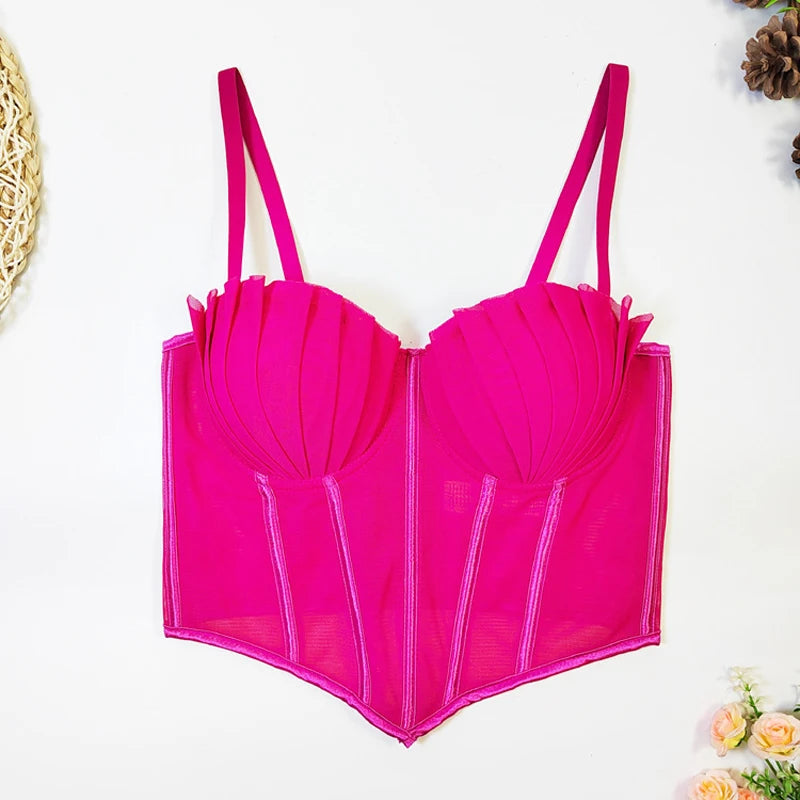 Women’s Romantic Lingerie – Sexy Bra and Underwear Corset Set