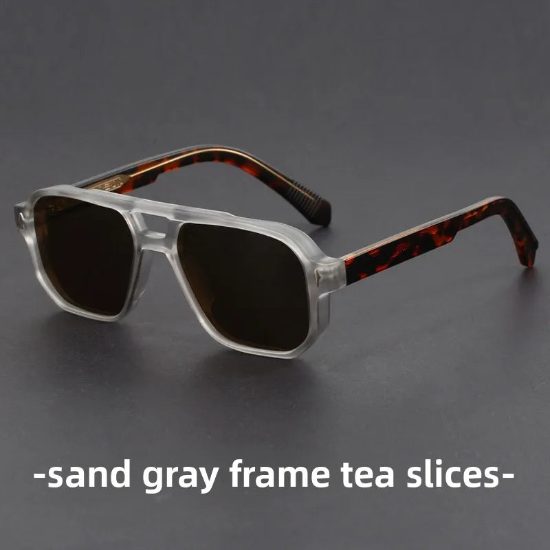 Trendy Matte Navy Pilot Sunglasses – Bold Statement Eyewear 2025
