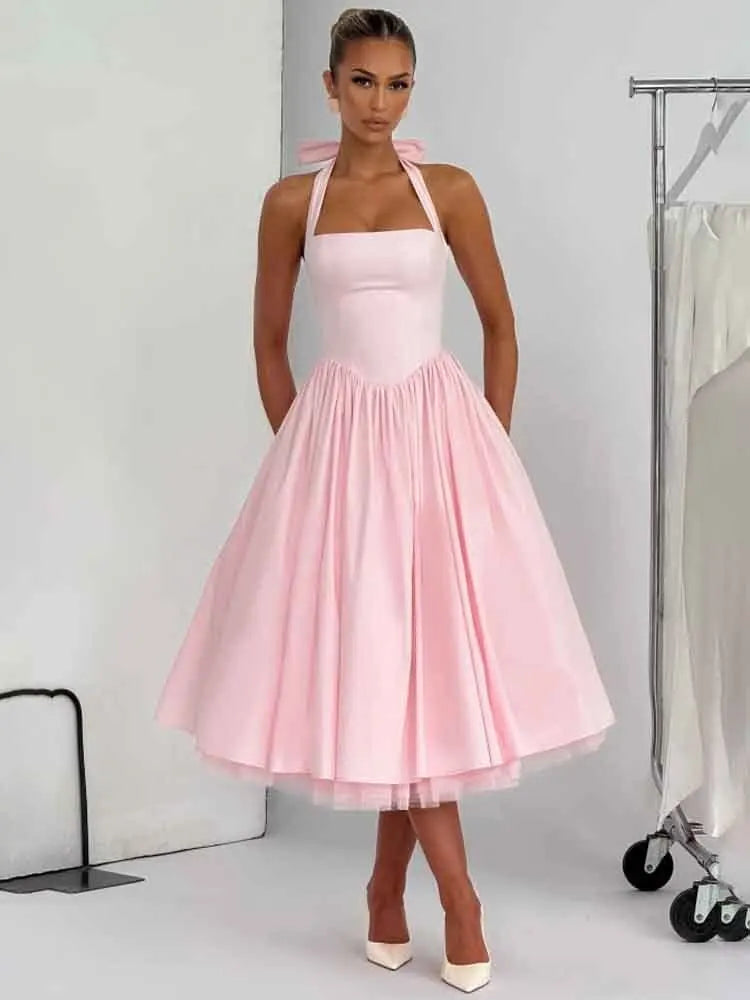 Sexy & Sophisticated: NIDANSSI Strapless Backless Bodycon Dress for Women