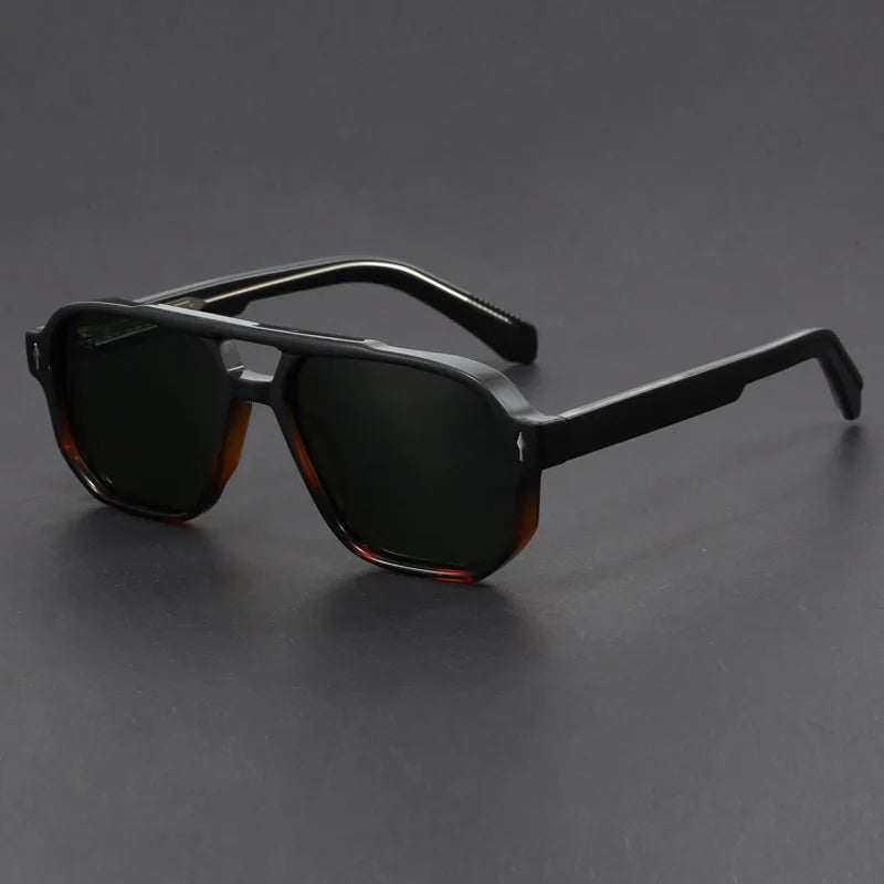 Trendy Matte Navy Pilot Sunglasses – Bold Statement Eyewear 2025