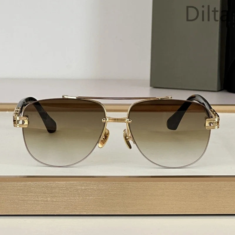 High-End Fashion Pilot Sunglasses – DILTA EVO ONE Men’s Outdoor Eyewear