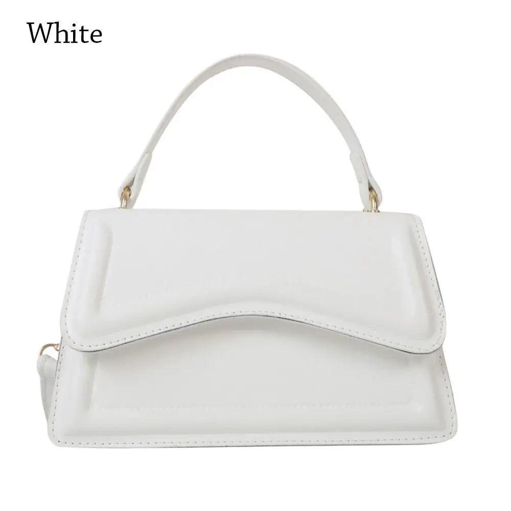 Elegant PU Leather Tote – Small Messenger Shoulder Bag for Ladies