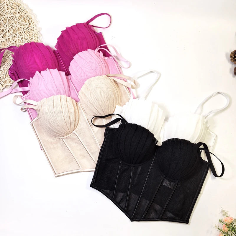 Women’s Romantic Lingerie – Sexy Bra and Underwear Corset Set
