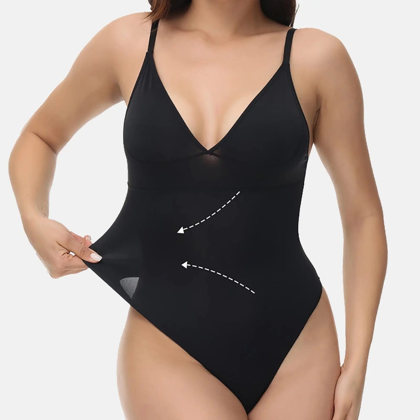Slimming Seamless Bodysuit – Tummy Control Shapewear One-Piece