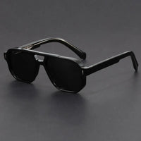 Trendy Matte Navy Pilot Sunglasses – Bold Statement Eyewear 2025
