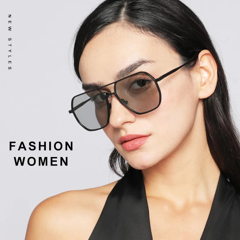 Unisex Aluminum Chameleon Sunglasses – CLLOIO Polarized UV Protection Eyewear