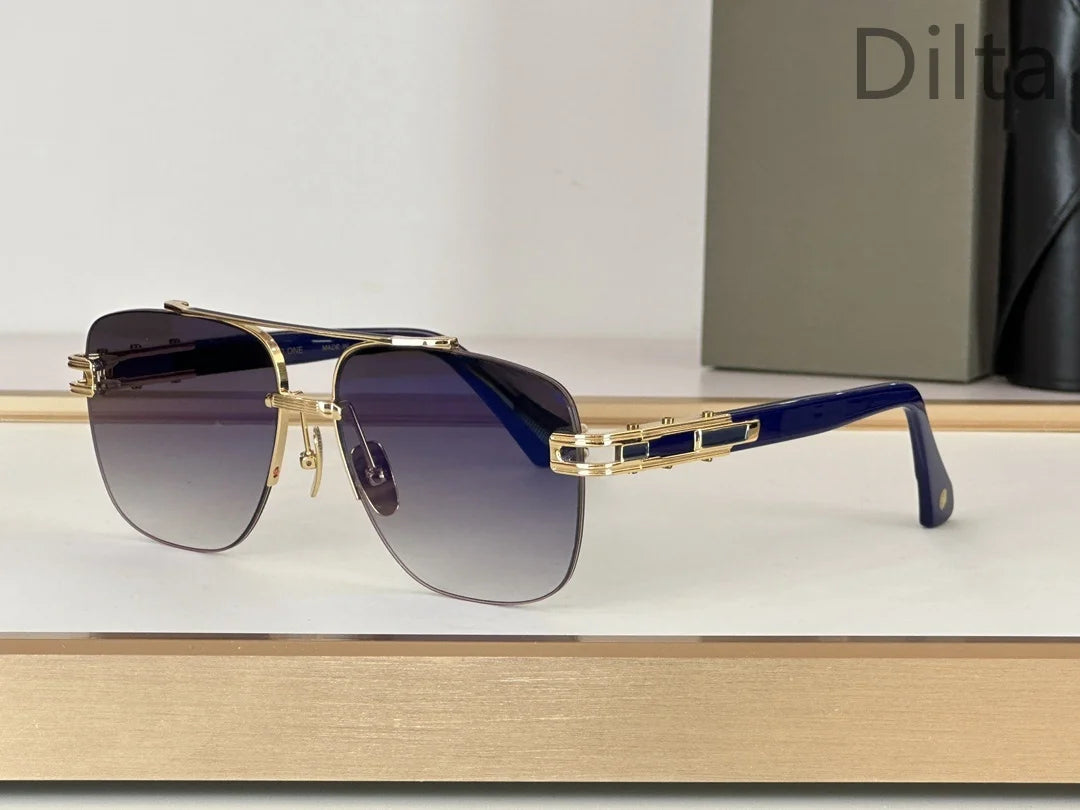 High-End Fashion Pilot Sunglasses – DILTA EVO ONE Men’s Outdoor Eyewear