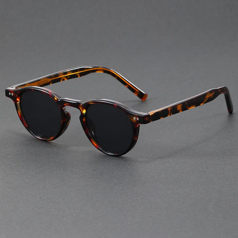 Trendy Small Circle Sunglasses – Internet Celebrity Style for Men & Women