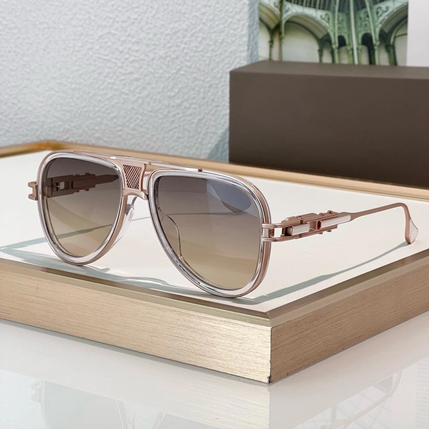 High-End DTS460 Pilot Sunglasses – Elegant Outdoor Eyewear for All