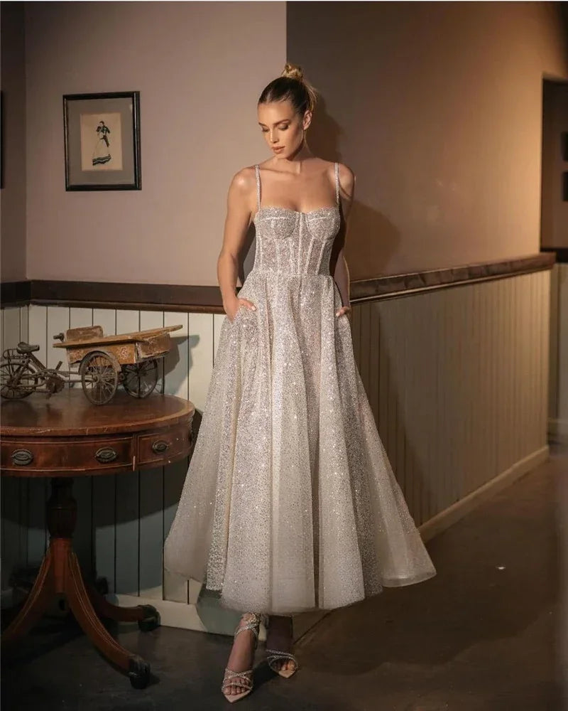 Women's Glamorous Evening Gown – Elegant Dress for Weddings, Prom & Formal Events
