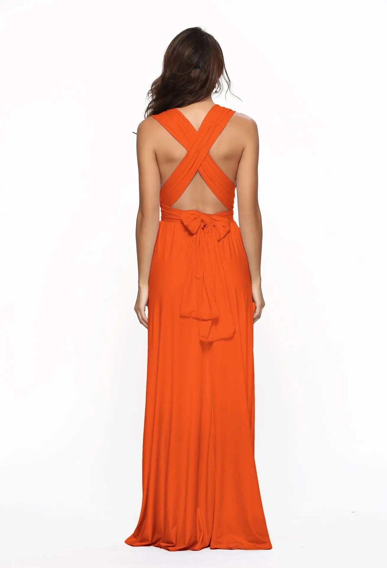 "One Dress, Endless Styles – Convertible Maxi Magic! "