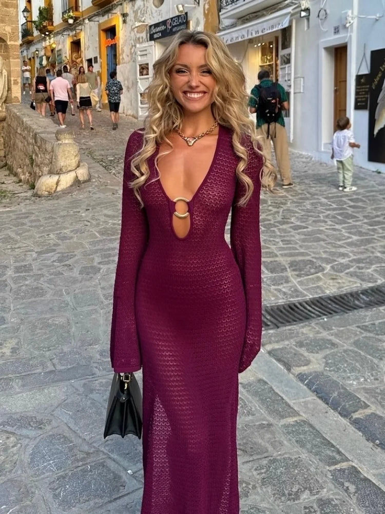 Moonlit Shine – Sexy Backless Sequin Party Dress