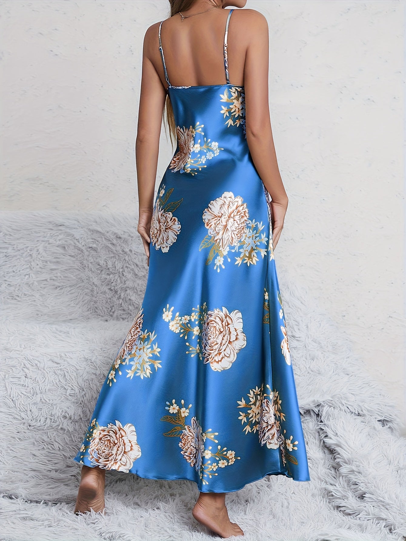 Romantic Floral Slip Dress – Summer Seduction in Bloom