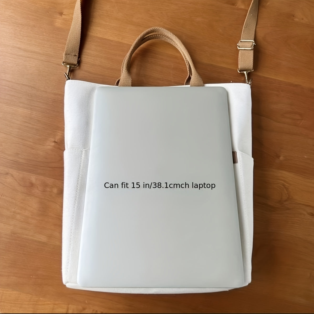 Thick Canvas School Tote Bag – Stylish & Durable Everyday Bag for Women