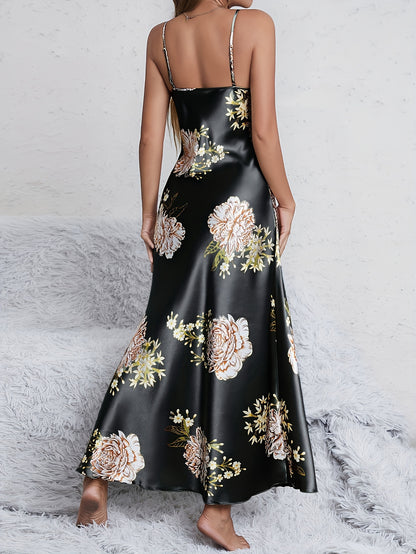Romantic Floral Slip Dress – Summer Seduction in Bloom