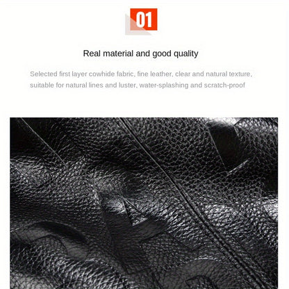 Luxury Letter Embossed Leather Shoulder Bag – Fashion Tote Hobo Bag for Women