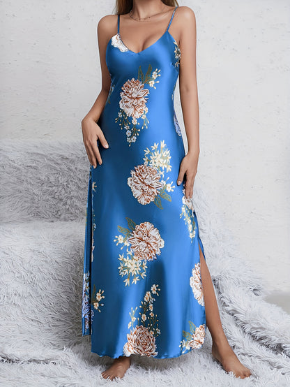 Romantic Floral Slip Dress – Summer Seduction in Bloom