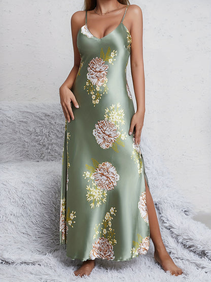 Romantic Floral Slip Dress – Summer Seduction in Bloom