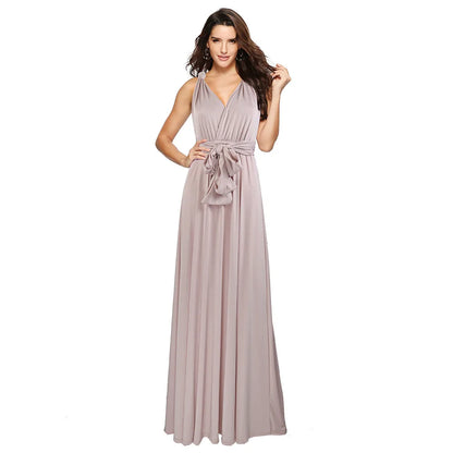 "One Dress, Endless Styles – Convertible Maxi Magic! "