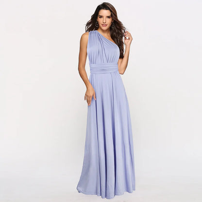 "One Dress, Endless Styles – Convertible Maxi Magic! "