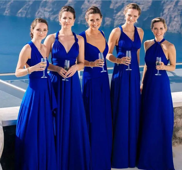 "One Dress, Endless Styles – Convertible Maxi Magic! "