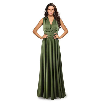 "One Dress, Endless Styles – Convertible Maxi Magic! "