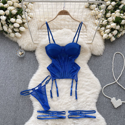 Women’s Erotic Mesh Underwire Bra & Panty Set – CHILLGIO Intimates