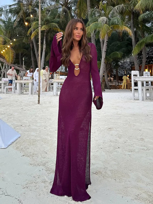 Moonlit Shine – Sexy Backless Sequin Party Dress