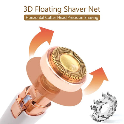 Flawless Skin Duo – Eyebrow Shaper & Facial Epilator for Women