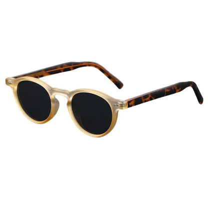 Trendy Small Circle Sunglasses – Internet Celebrity Style for Men & Women