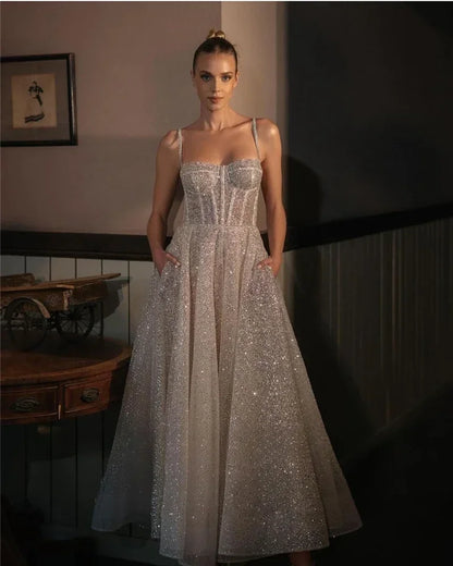Women's Glamorous Evening Gown – Elegant Dress for Weddings, Prom & Formal Events