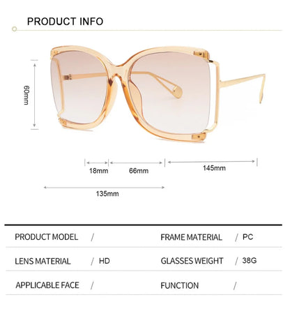 sunglasess woman 2024  lentes de marca mujer luxury replika okulary sun glass steampunk #46861
