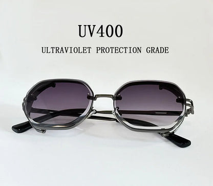 Fashionable Steampunk Sunglasses – Bold Square Frames for a Trendy Look
