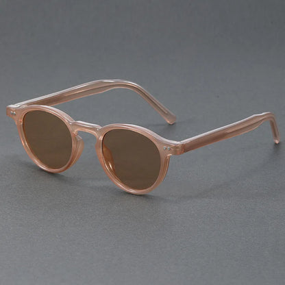 Trendy Small Circle Sunglasses – Internet Celebrity Style for Men & Women