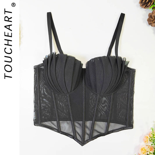 Women’s Romantic Lingerie – Sexy Bra and Underwear Corset Set