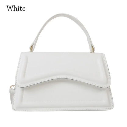 Elegant PU Leather Tote – Small Messenger Shoulder Bag for Ladies