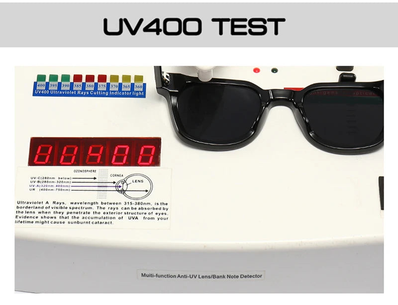 SHAUNA Unisex Retro Rivet Sunglasses – Square Frame Green UV400 Protection