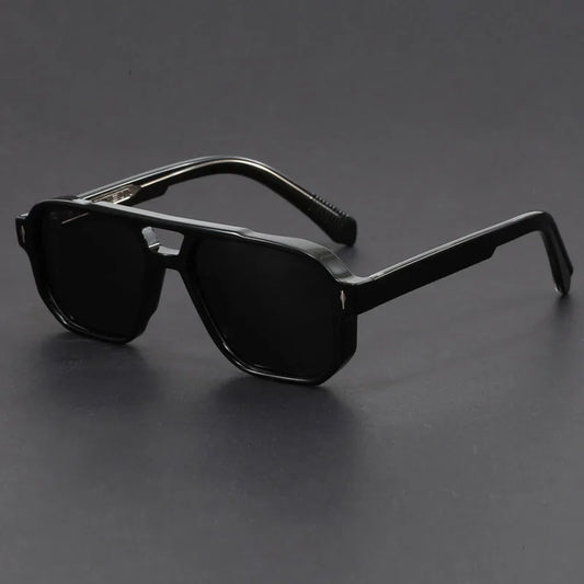 Trendy Matte Navy Pilot Sunglasses – Bold Statement Eyewear 2025