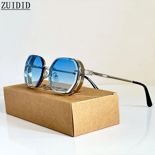 CyberRetro Vibe – Men’s & Women’s Steampunk Polarized Shades