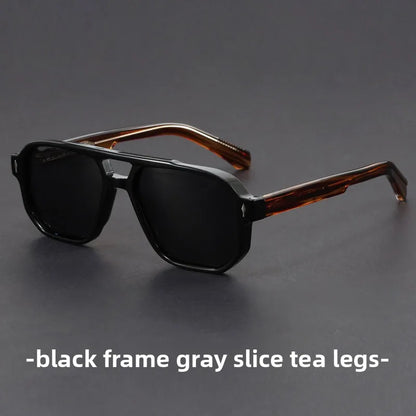 Trendy Matte Navy Pilot Sunglasses – Bold Statement Eyewear 2025