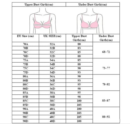 Black Mesh Dot Lace Underwear – 2-Piece Push Up Bra & Panty Set