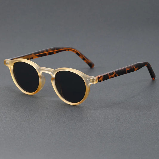 Trendy Small Circle Sunglasses – Internet Celebrity Style for Men & Women