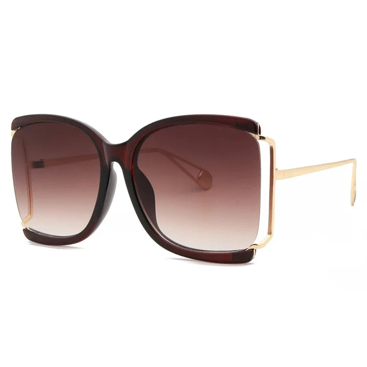 sunglasess woman 2024  lentes de marca mujer luxury replika okulary sun glass steampunk #46861