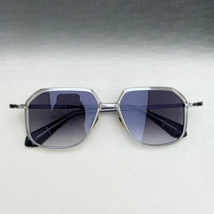 Stylish Alloy Frame Sunglasses – Unisex Retro Square Shades by AIDA