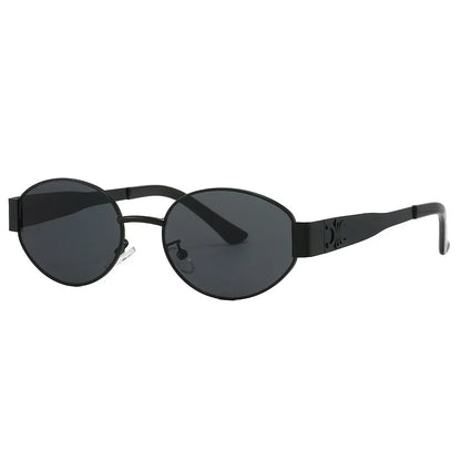 Unisex Fashion Metal Frame Sunglasses – Stylish Designer UV400 Shades
